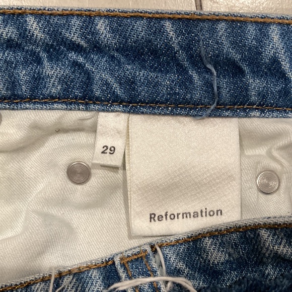 Reformation Julia Jean in Savu Wash Size 29 - Picture 6 of 8